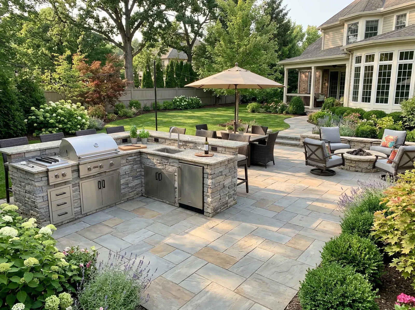 Outdoor Kitchens & Living Spaces project 2