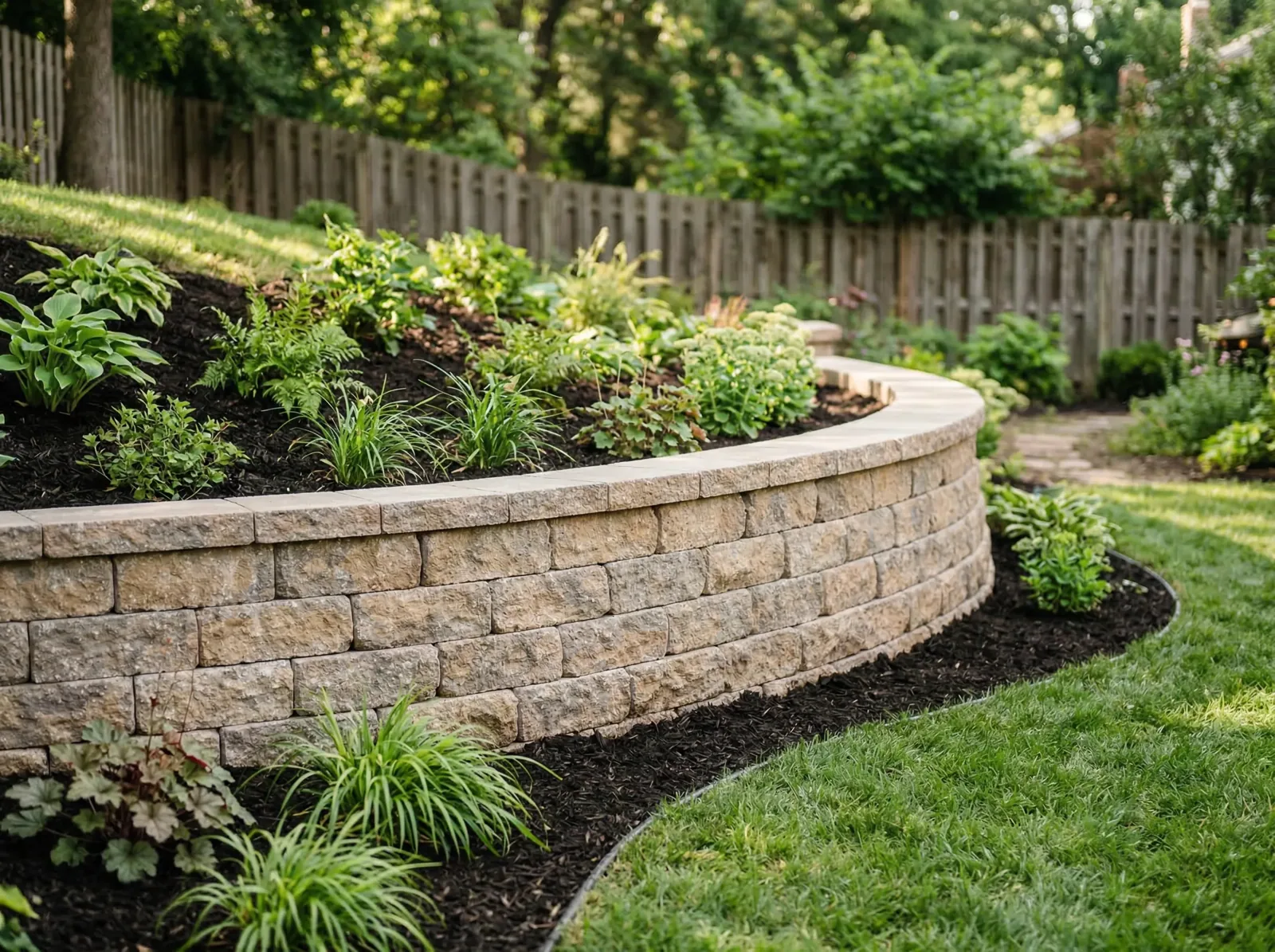 Retaining & Seating Walls project 1